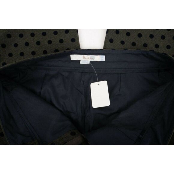 Boden Green and Blue Cropped Ankle Pants - Picture 8 of 9